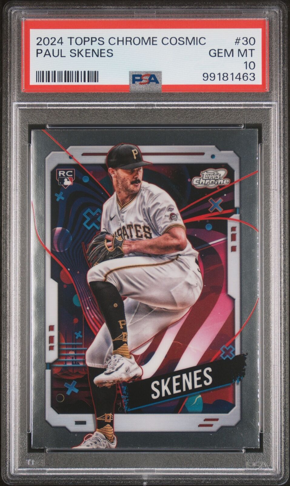 Paul Skenes 2024 Topps Cosmic Chrome Baseball