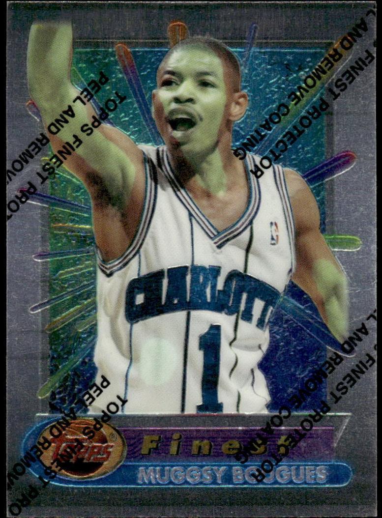 1994 Topps Finest Muggsy Bogues #94 card