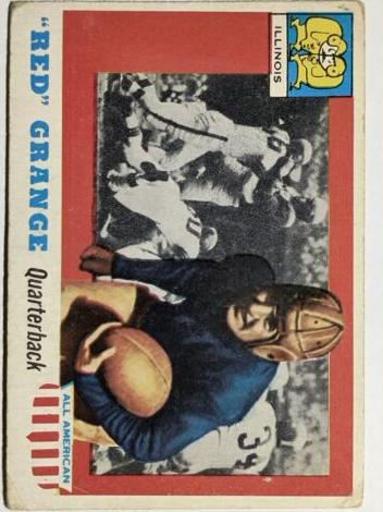 1955 Topps All American Red Grange #27 card