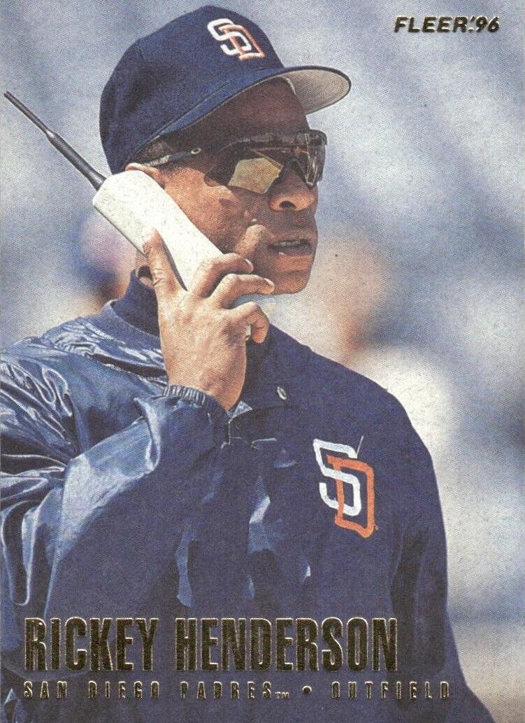 1996 Rickey Henderson #U197