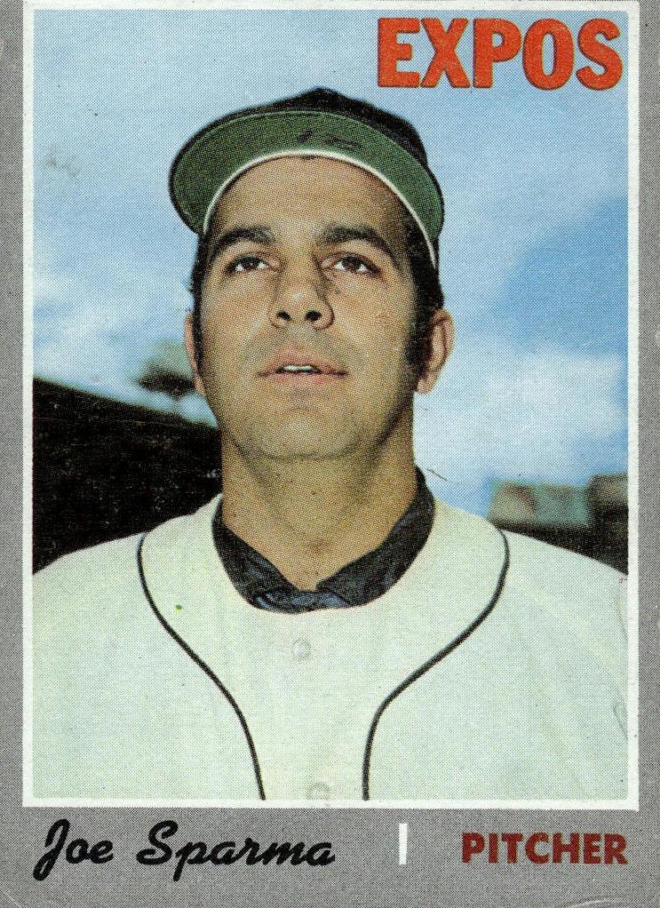 1970 Topps Joe Sparma #243 card