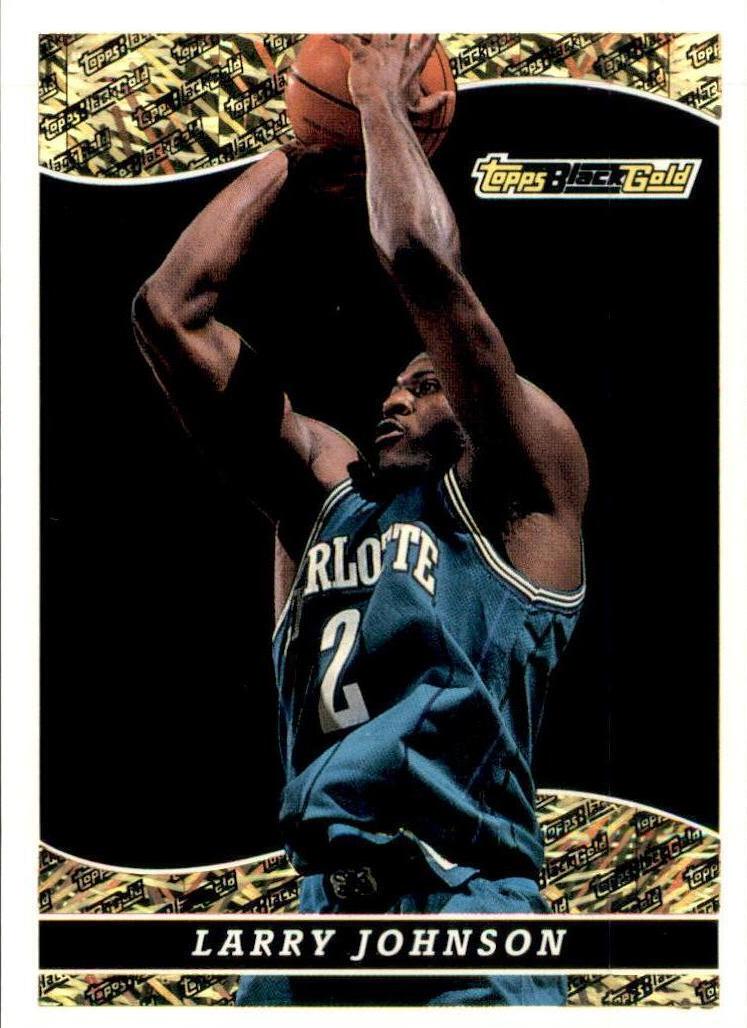 1993 Topps Black Gold Larry Johnson #9 card