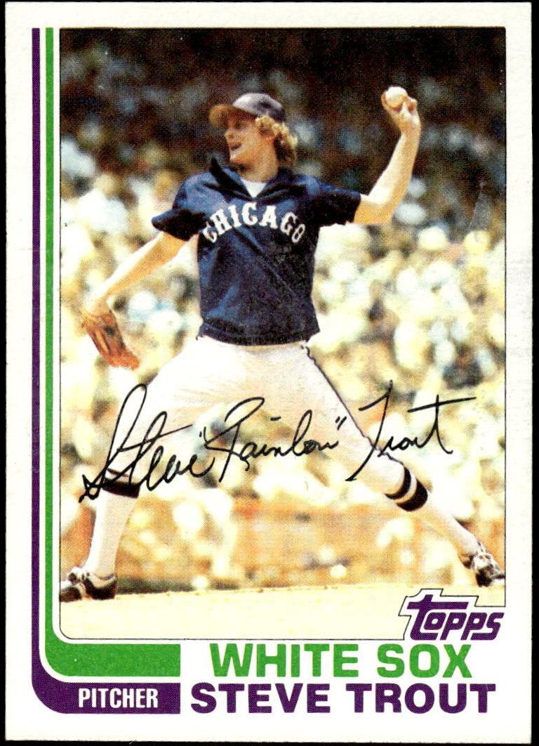 1982 Topps Steve Trout #299 card