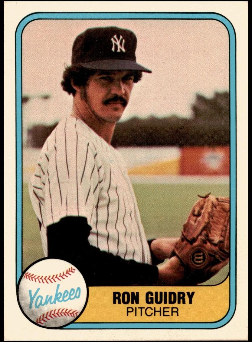 1981 Ron Guidry #88