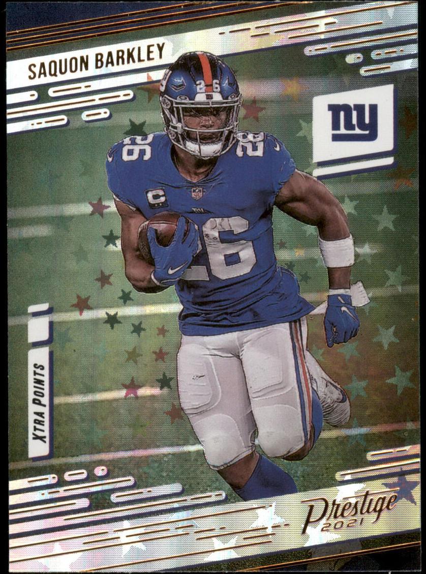 2021 Saquon Barkley [Xtra Points Astral] #60