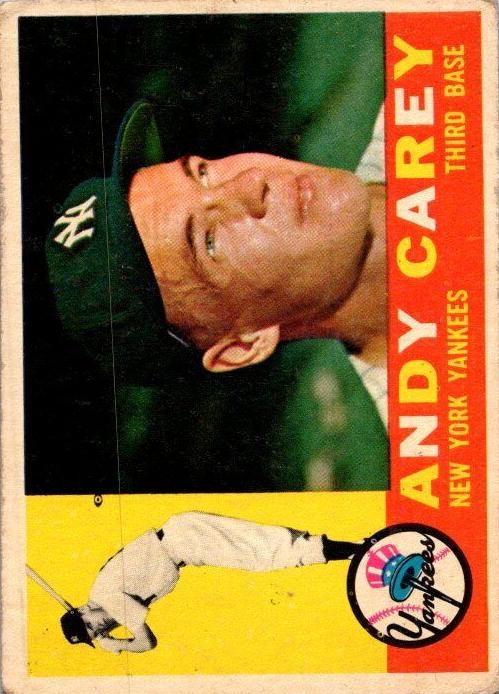 1960 Andy Carey #196
