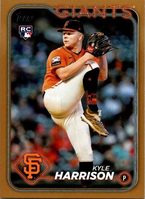 2024 Topps Kyle Harrison #667 card