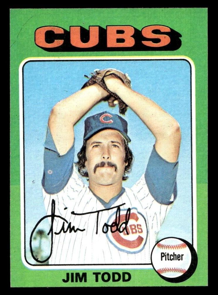 1975 Topps Jim Todd #519 card
