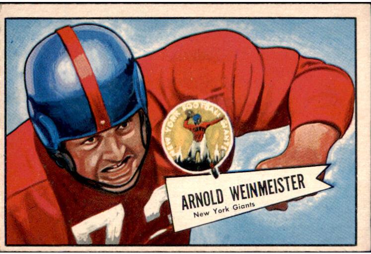 1952 Arnie Weinmeister #101