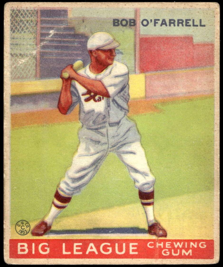 1933 Bob O'Farrell #34