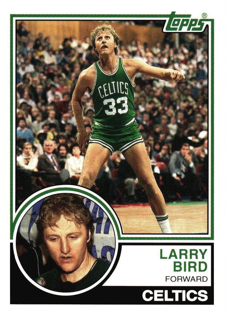 2006 Topps Larry Bird #LB-83 card