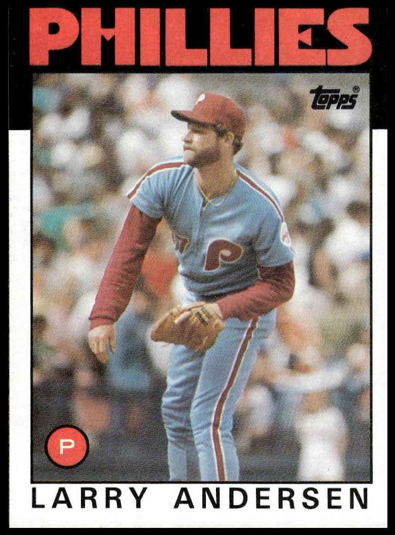 1986 Larry Andersen #183