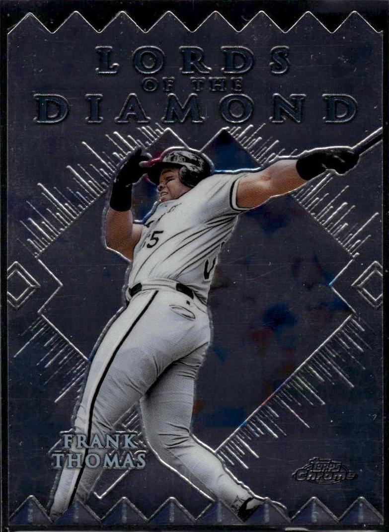 1999 Topps Chrome Frank Thomas #LD4 card