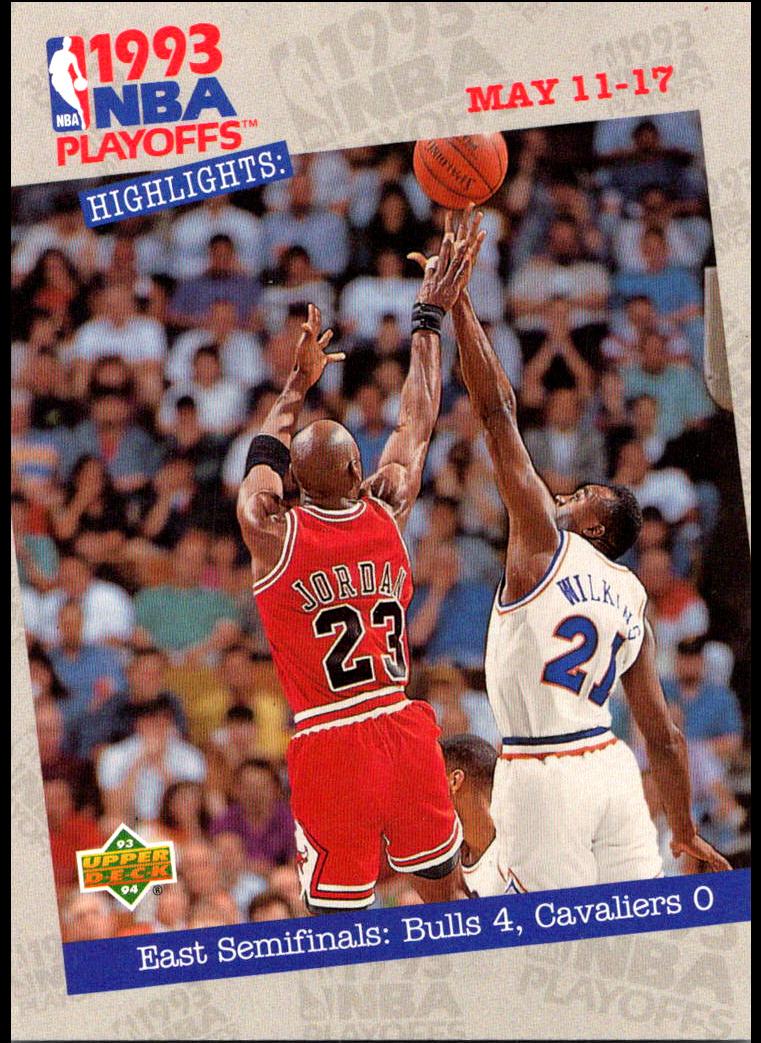 1993 Upper Deck Michael Jordan #187 card