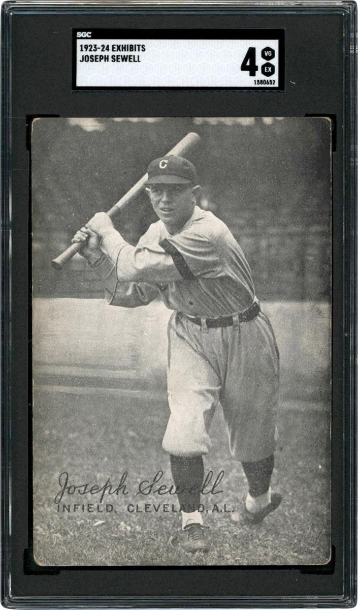 1923 Exhibits Baseball Joseph Sewell #NNO SGC 4