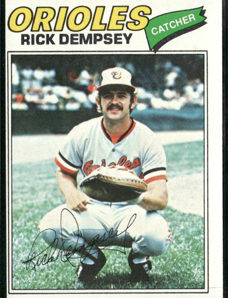 1977 Topps Rick Dempsey #189 card