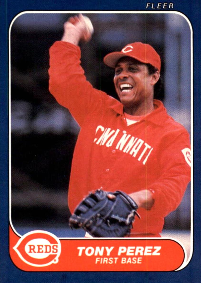 1986 Tony Perez #186