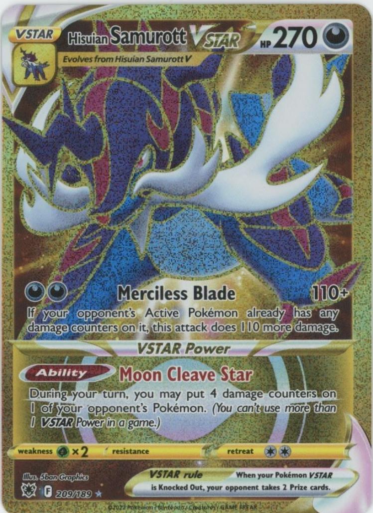 2022 Hisuian Samurott [Full Art] #209
