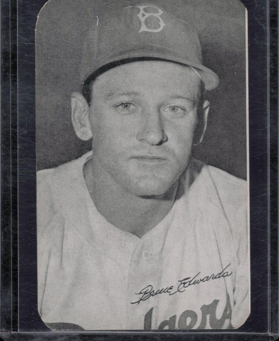 1947 Bond Bread Bruce Edwards #NNO card