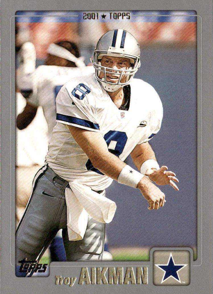 2001 Topps Troy Aikman #148 card