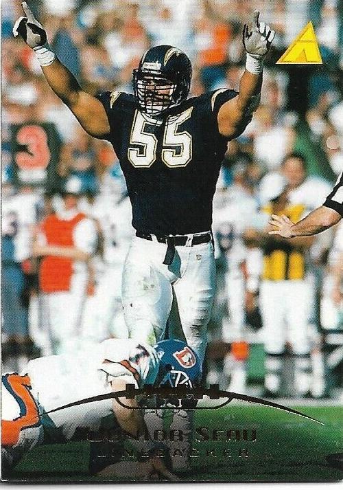 1995 Pinnacle Junior Seau #66 card