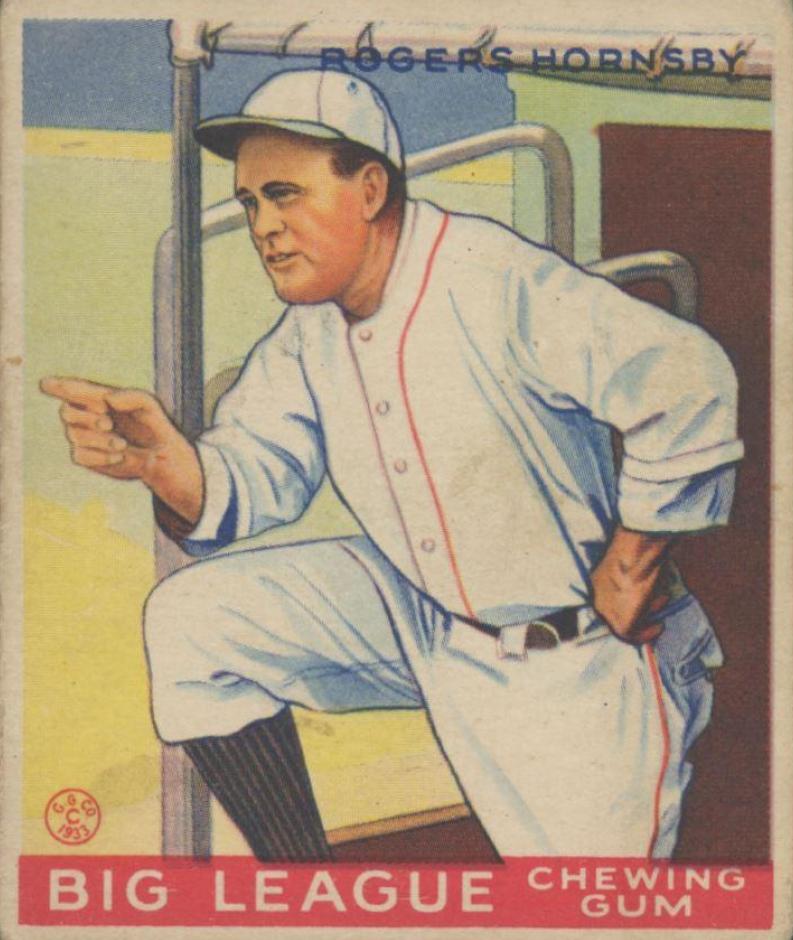 1933 Rogers Hornsby #188