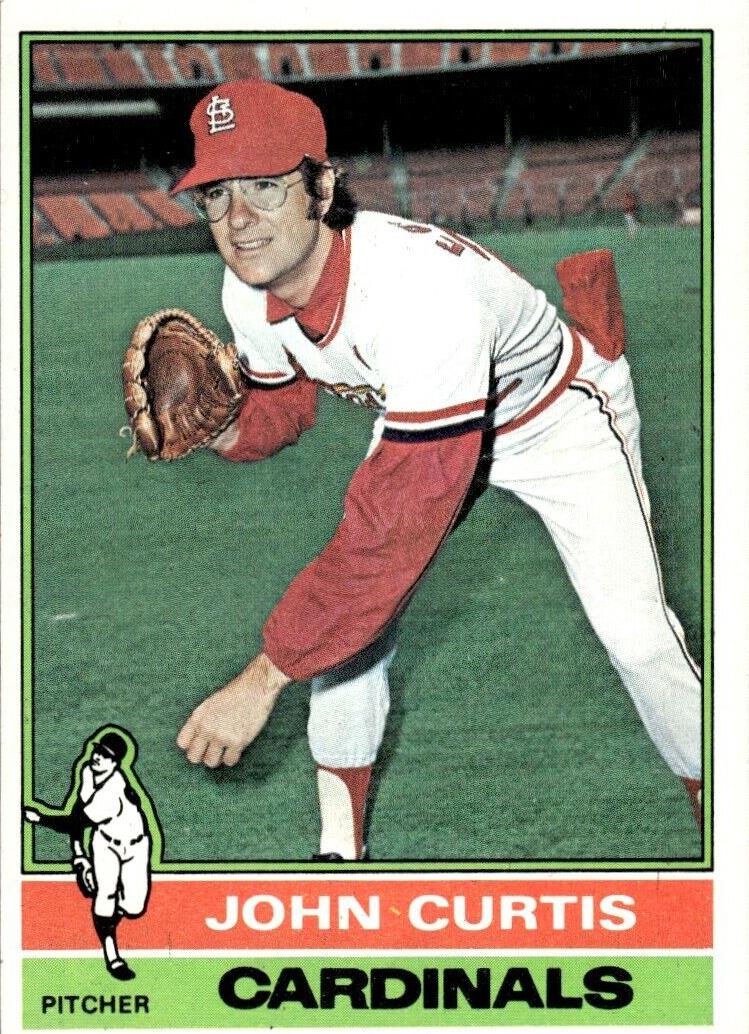 1976 Topps John Curtis #239 card