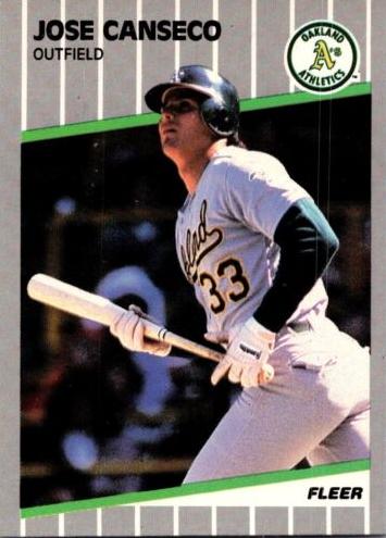 1989 Jose Canseco #5