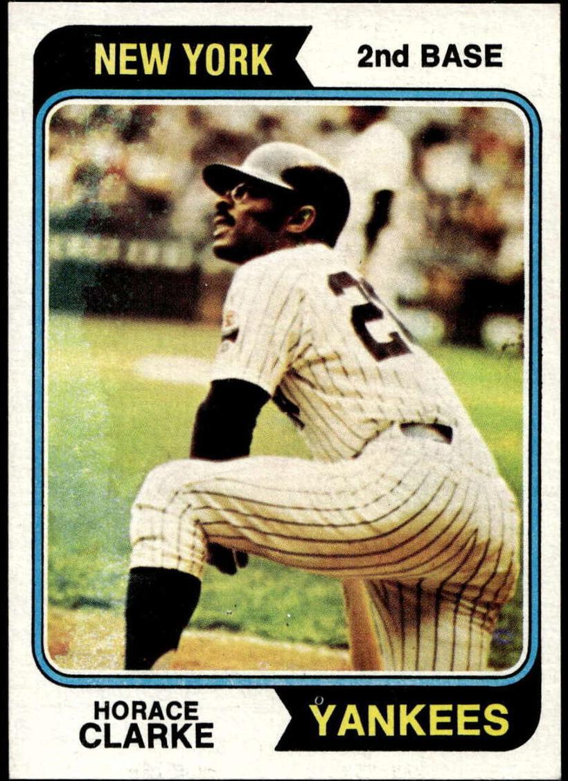 1974 Topps Horace Clarke #529 card