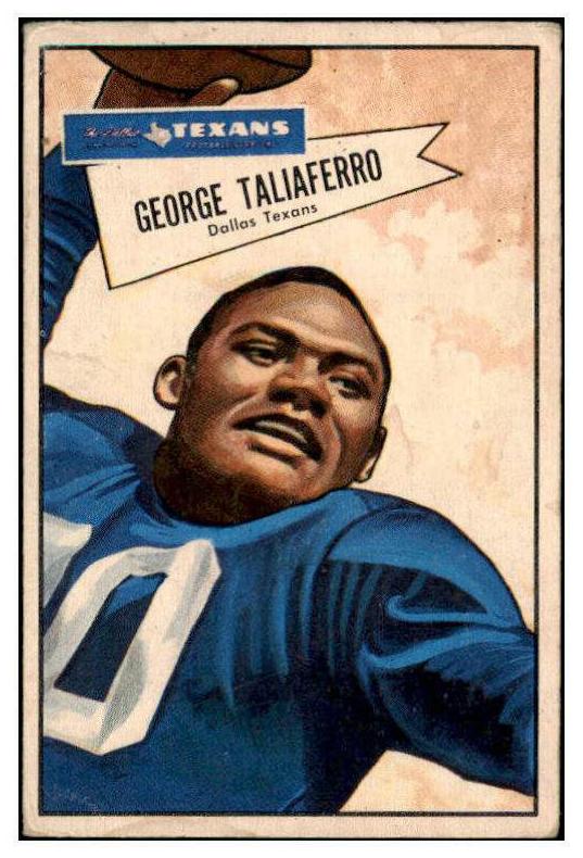 1952 George Taliaferro #89