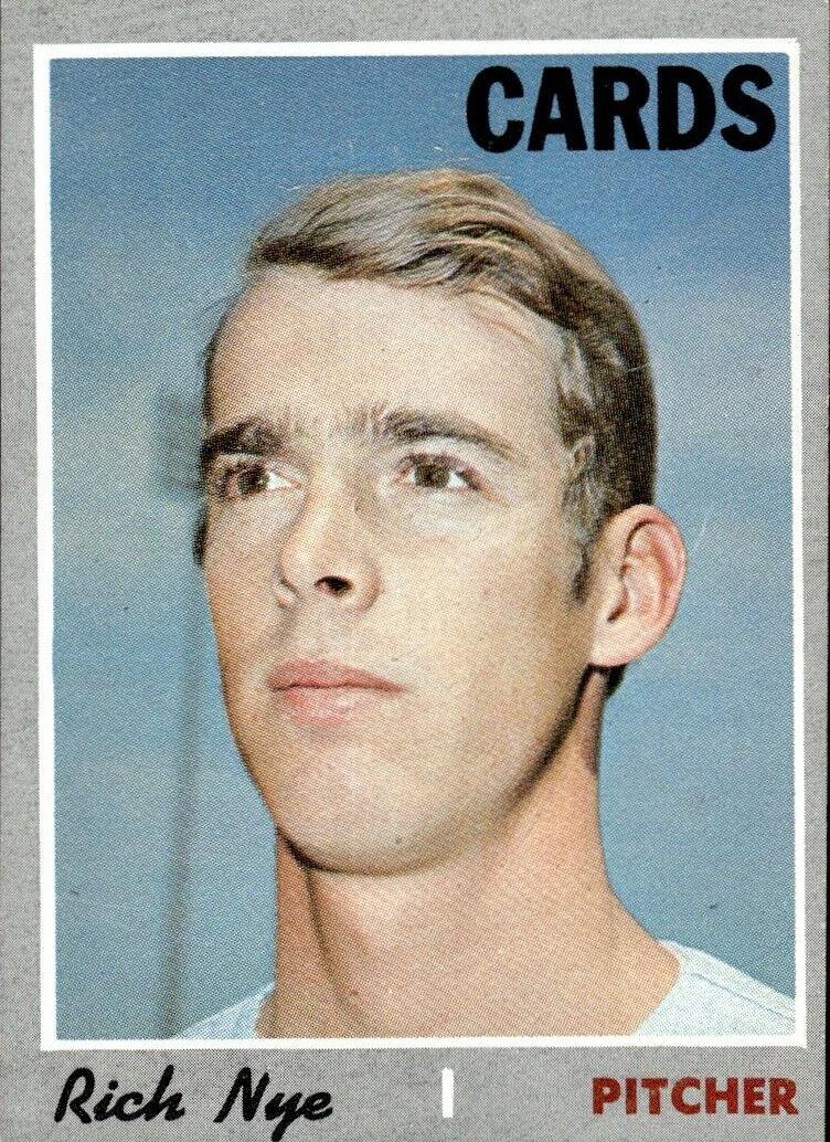 1970 Topps Rich Nye #139 card