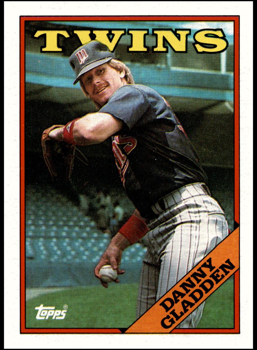 1988 Topps Danny Gladden #502 card