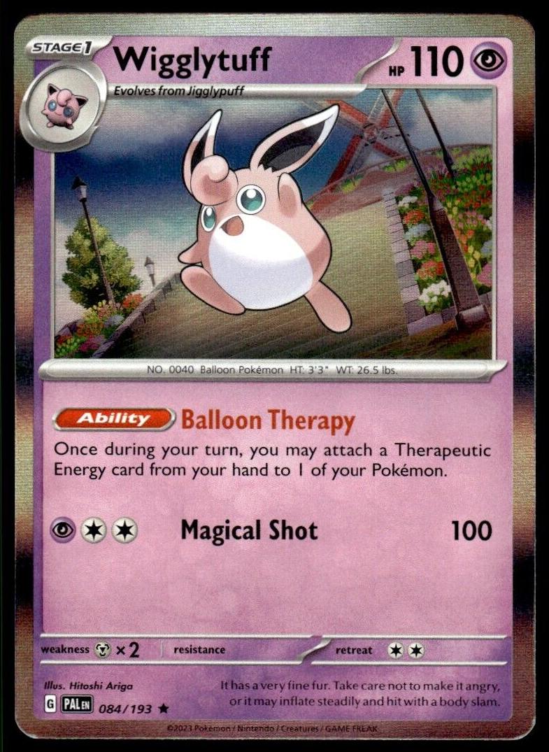 Wigglytuff 2023 Pokemon Scarlet & Violet Paldea Evolved