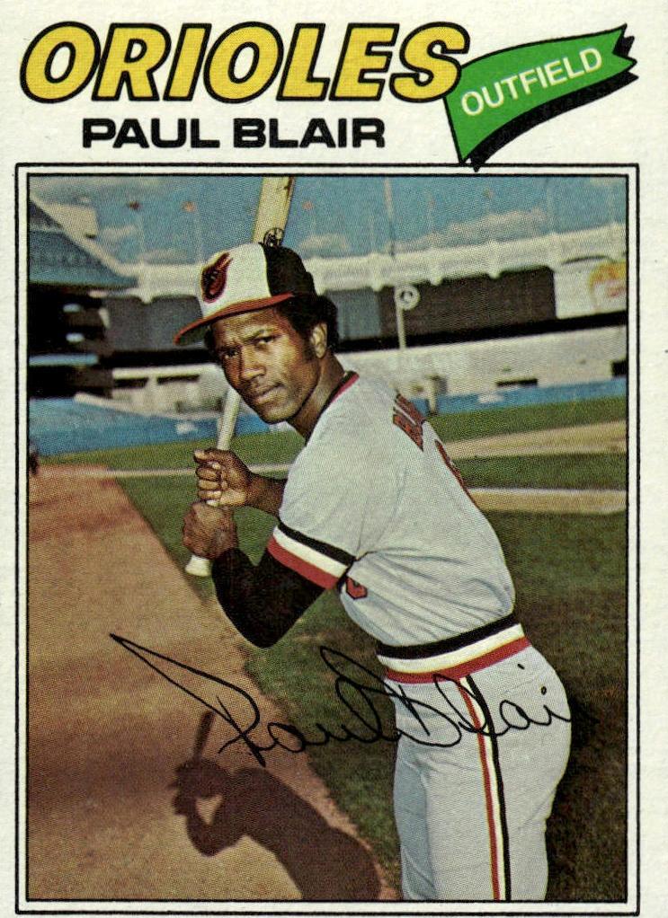 1977 Paul Blair #313