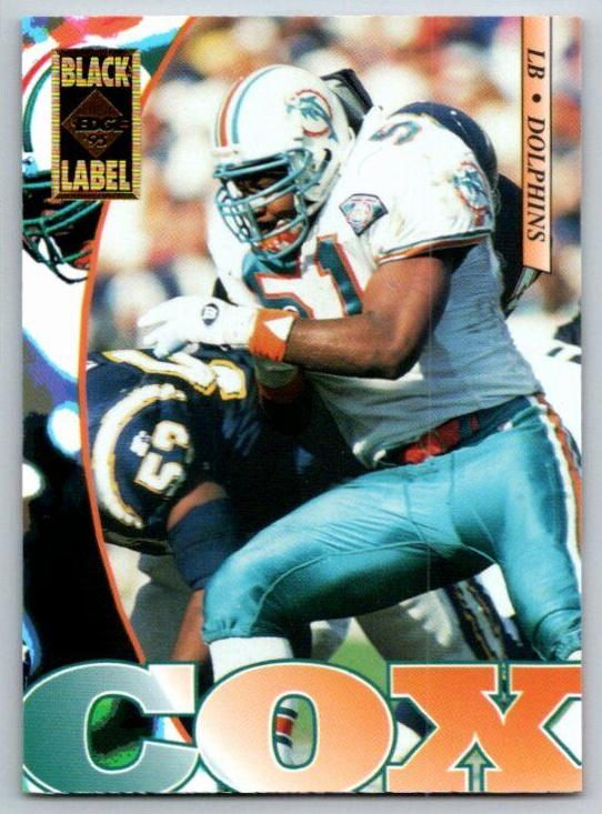 1995 Bryan Cox [Black Label] #113