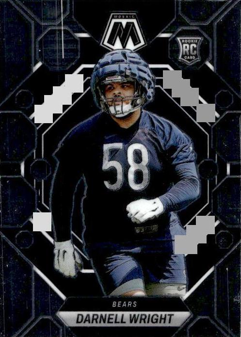 2023 Panini Mosaic Darnell Wright #307 card