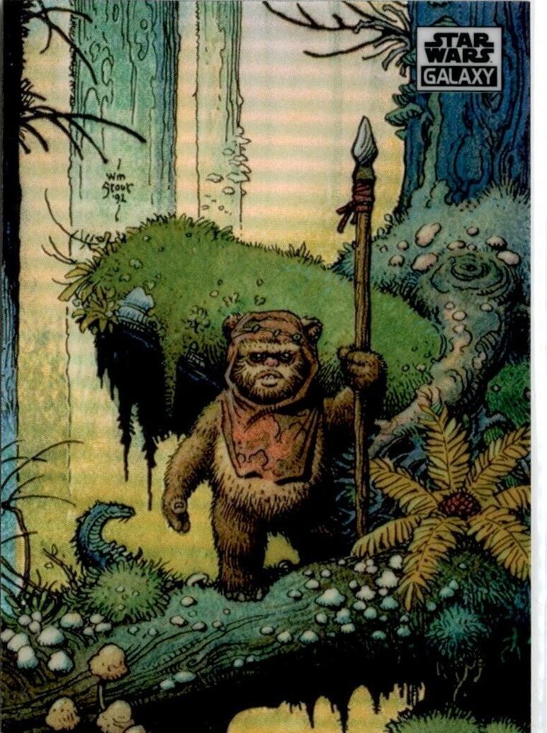 2021 Warrior Ewok [Refractor] #12