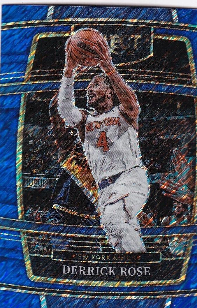2021 Derrick Rose [Blue Shimmer] #53