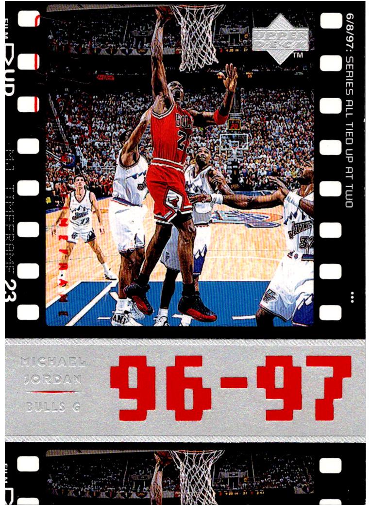 1998 Upper Deck Michael Jordan Living Legend Michael Jordan #108 card