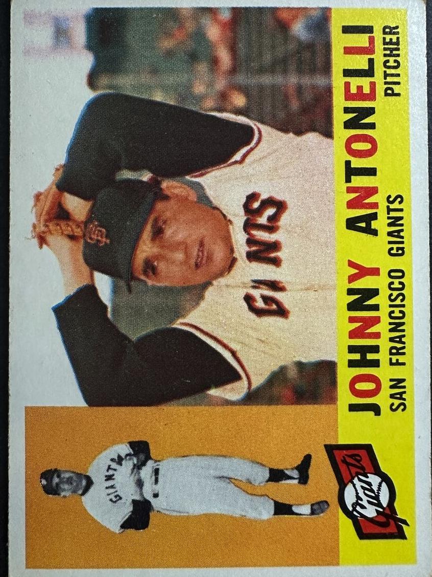 1960 Johnny Antonelli #80