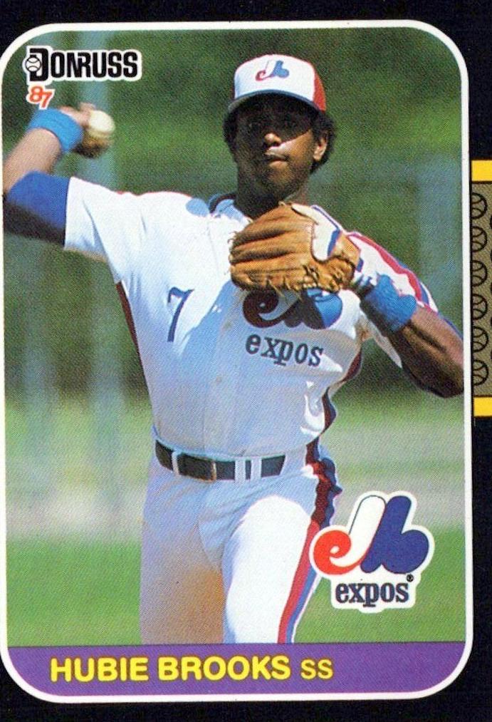 1987 Hubie Brooks #88