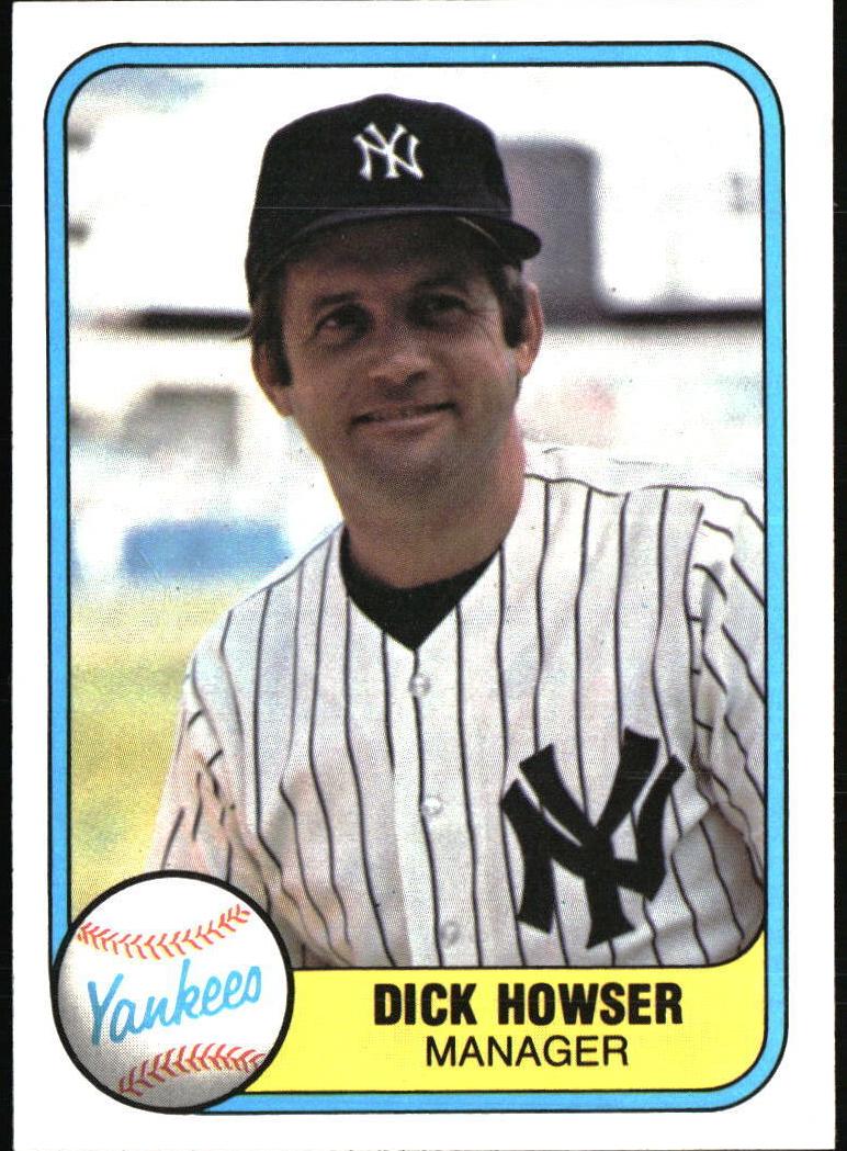 1981 Dick Howser #84
