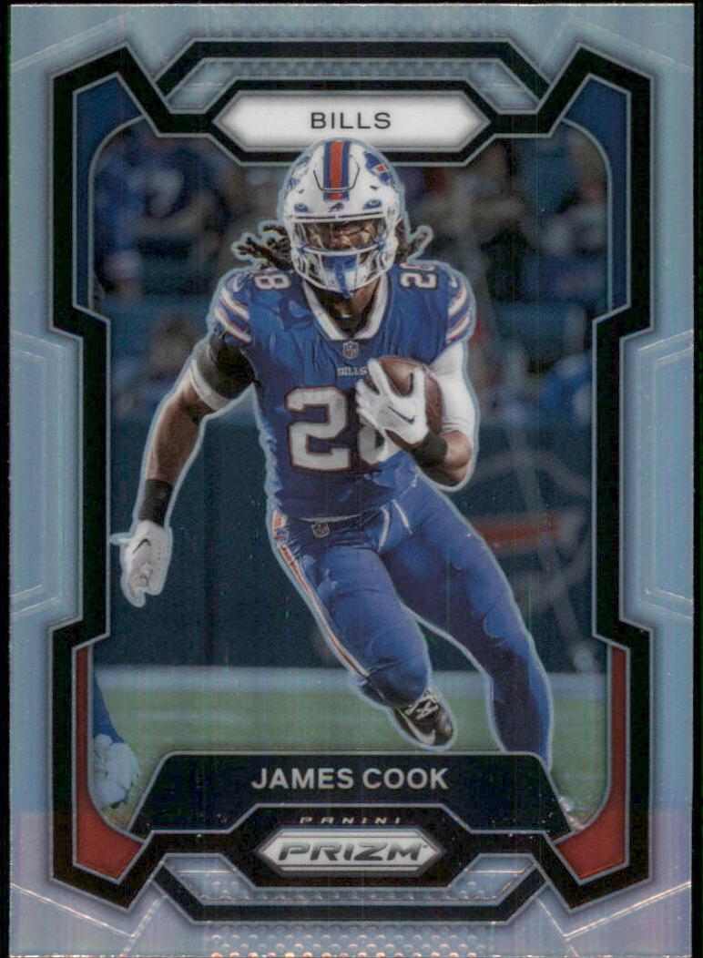 James Cook 2023 Prizm Football card
