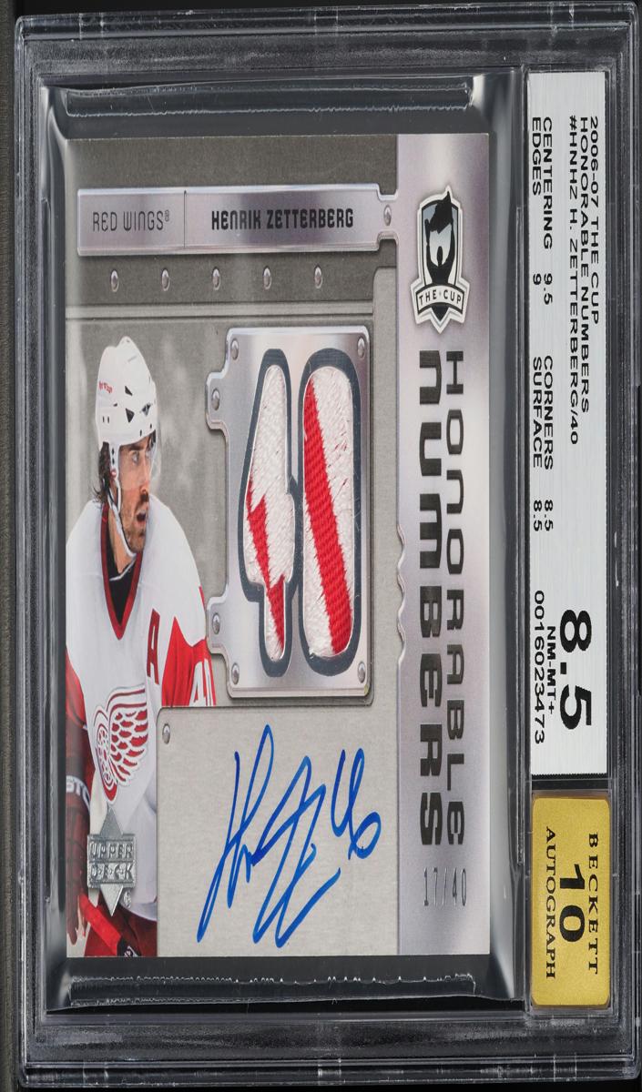 2006 Henrik Zetterberg #HNHZ