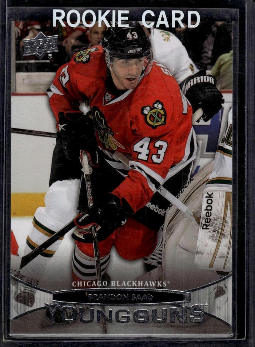 2011 Upper Deck Brandon Saad #207 card