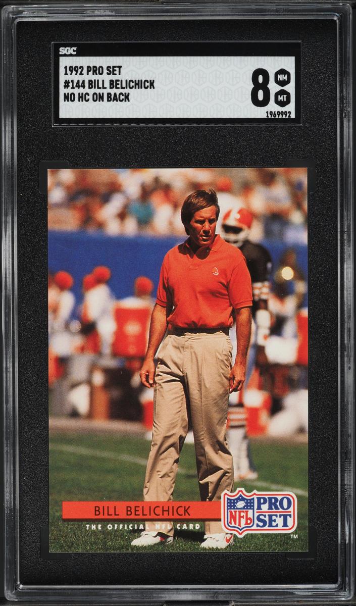 1992 Bill Belichick #144