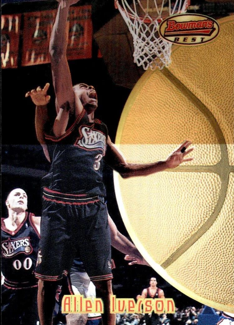 1997 Allen Iverson [Refractor] #38