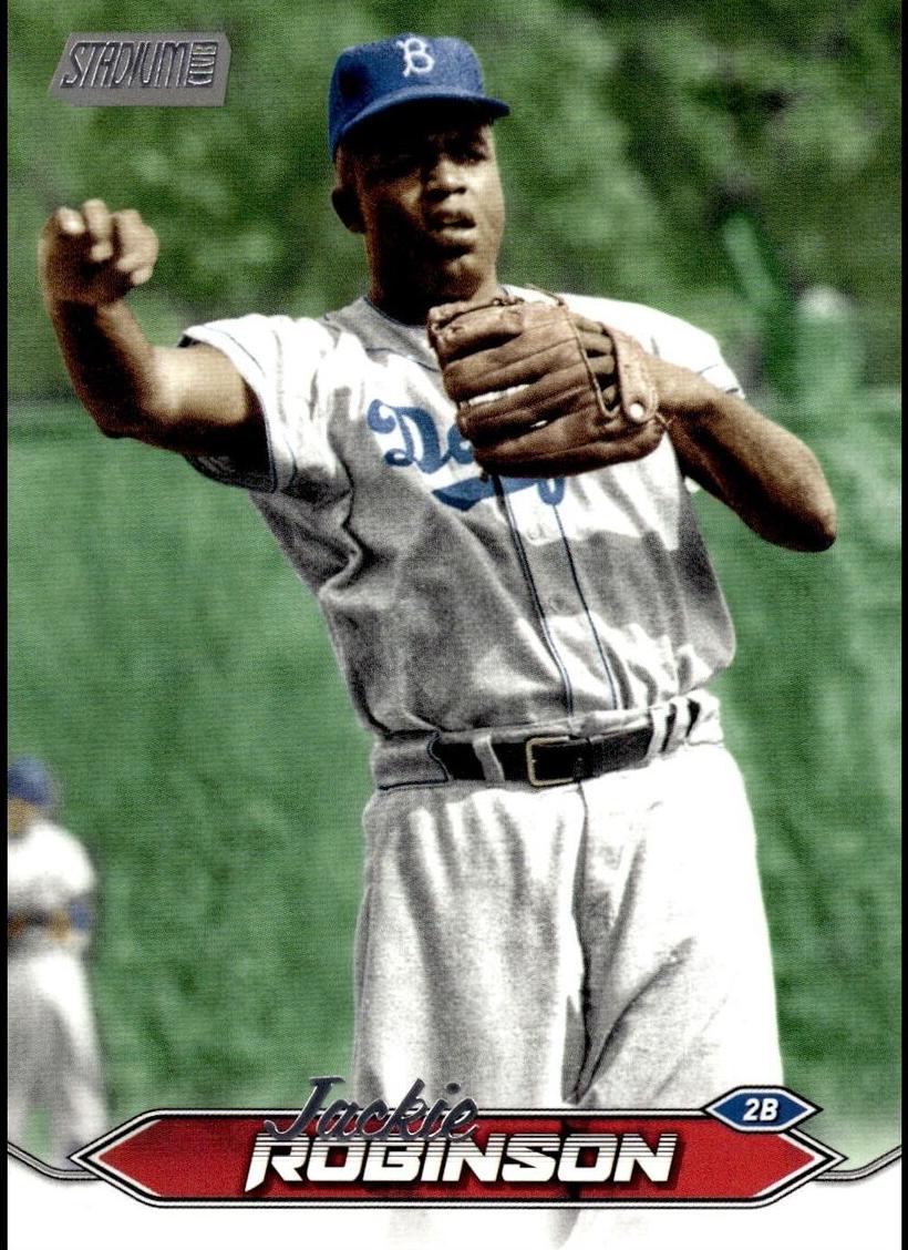 Jackie Robinson 2024 Stadium Club card
