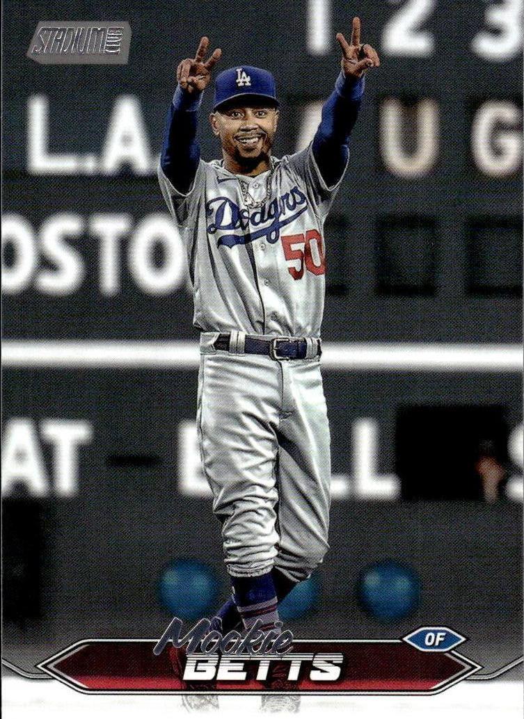 Mookie Betts 2024 Stadium Club card