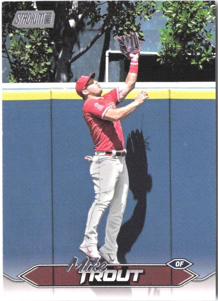 Mike Trout 2024 Stadium Club card